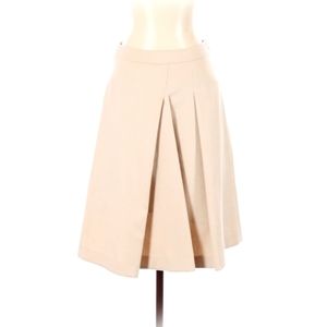 MaxMara Pleated Camel Skirt